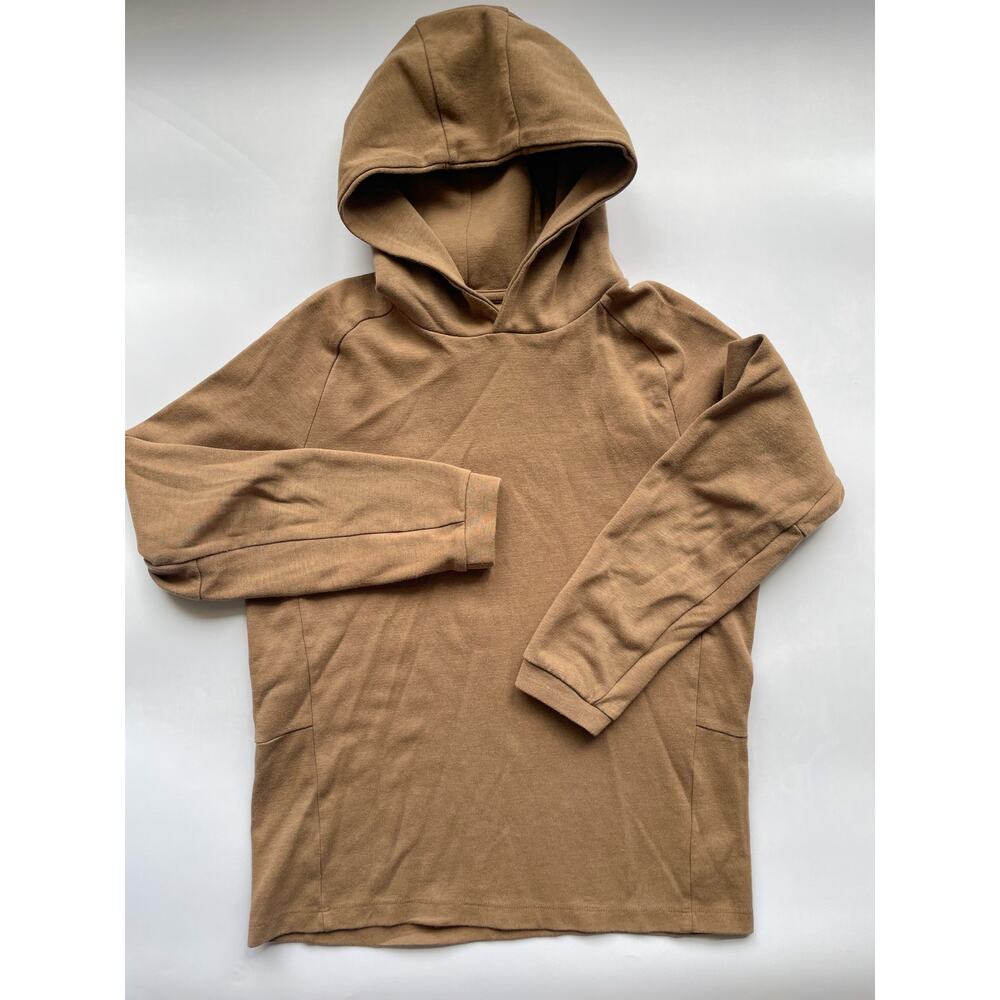 Women's Gap Fit Brown Pullover Lightweight Hoodie Size XS